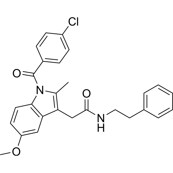 LM-4108 (N-(2-Phenylethyl)-indomethacin amide) 261766-32-9